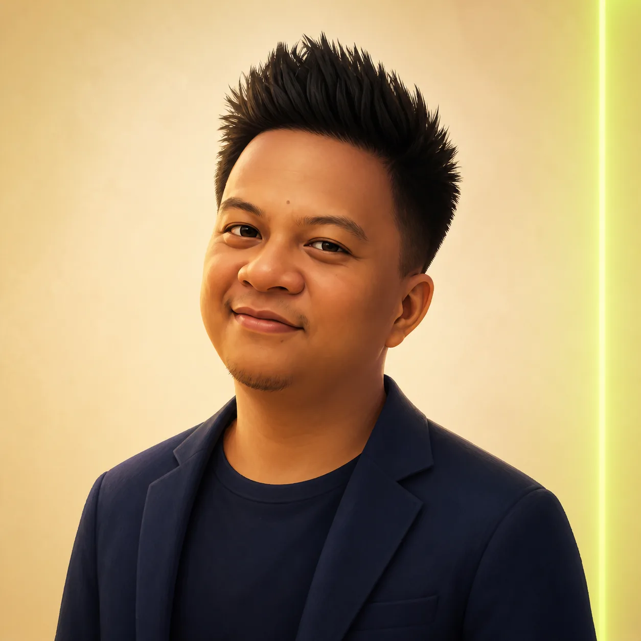 Animated portrait of Ricard Rin Jr.